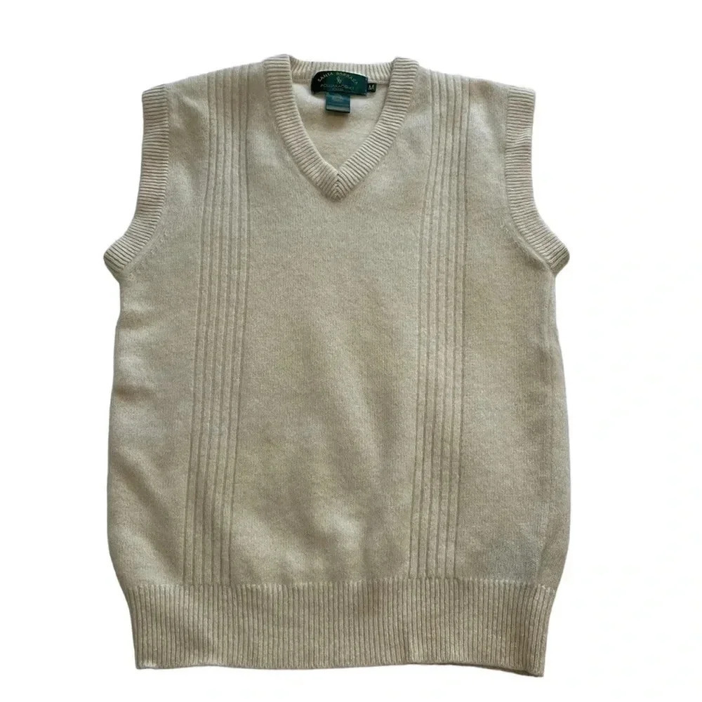 𝅺VINTAGE Santa Barbara Polo & Racquet Club Vest - Size Medium